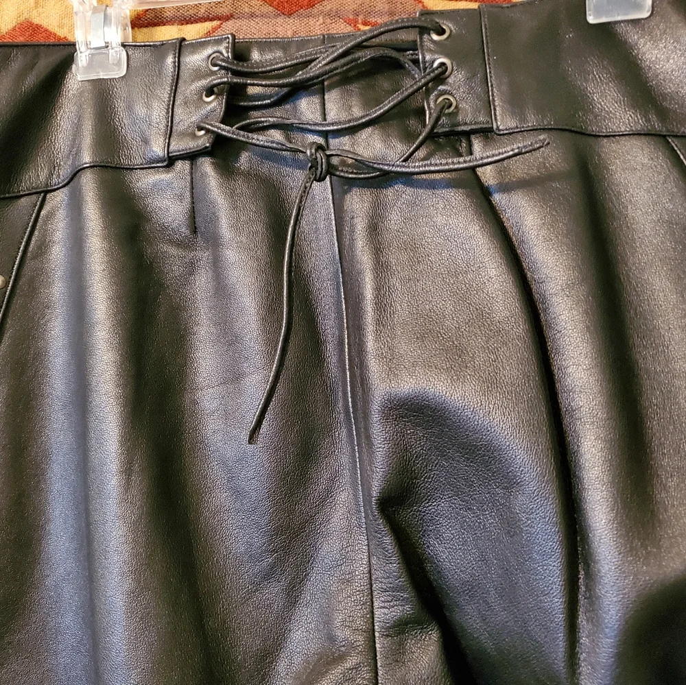 Leather Riding Pants 👖 - Picture 3 of 13